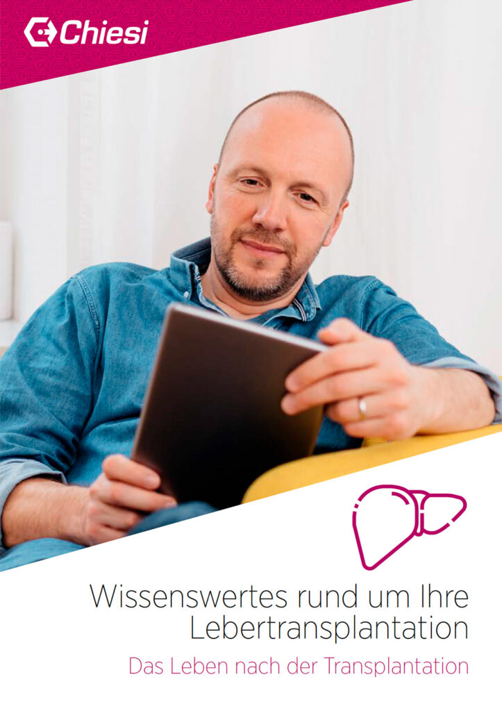 Broschürenmotiv Wissenswertes rund um Ihre Lebertransplantation